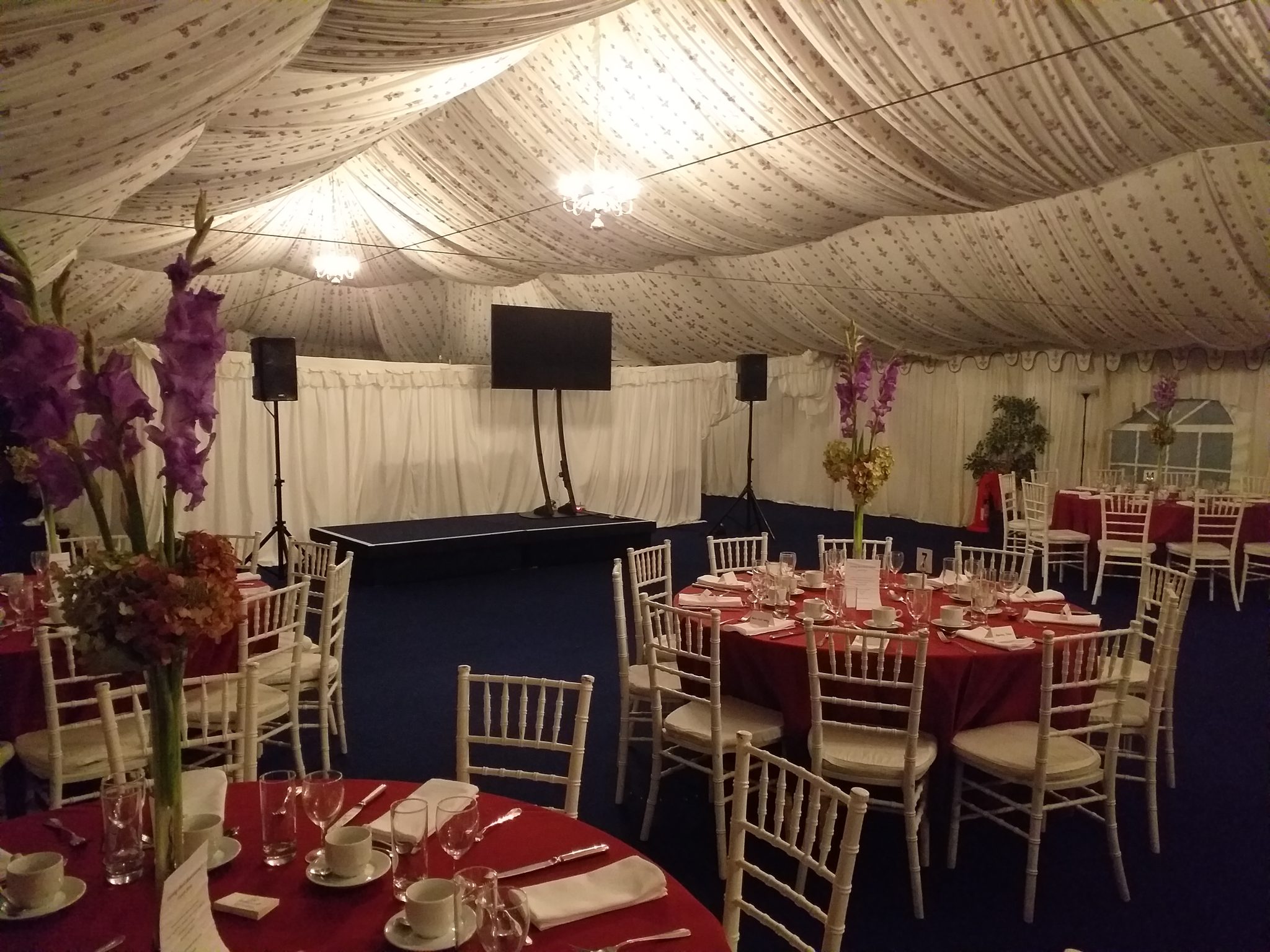 Indoor Reception Package Core Event Hire