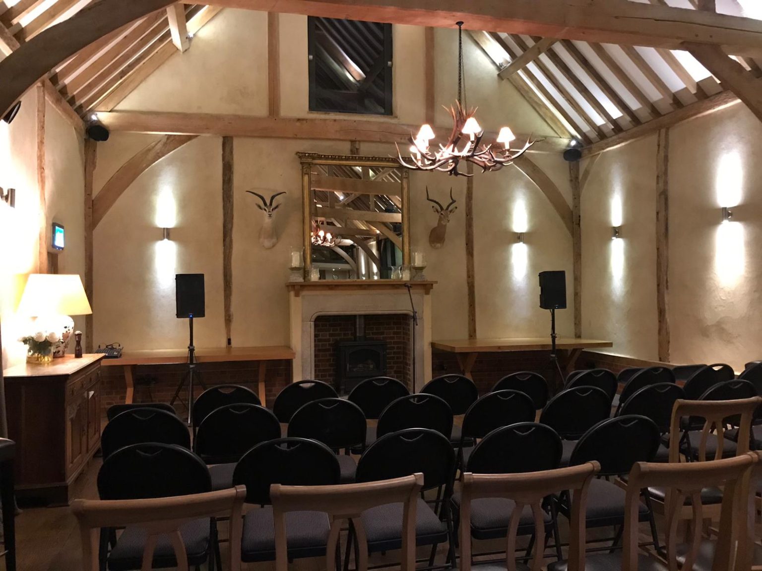 Indoor Reception Package Core Event Hire